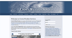 Desktop Screenshot of crownweather.com